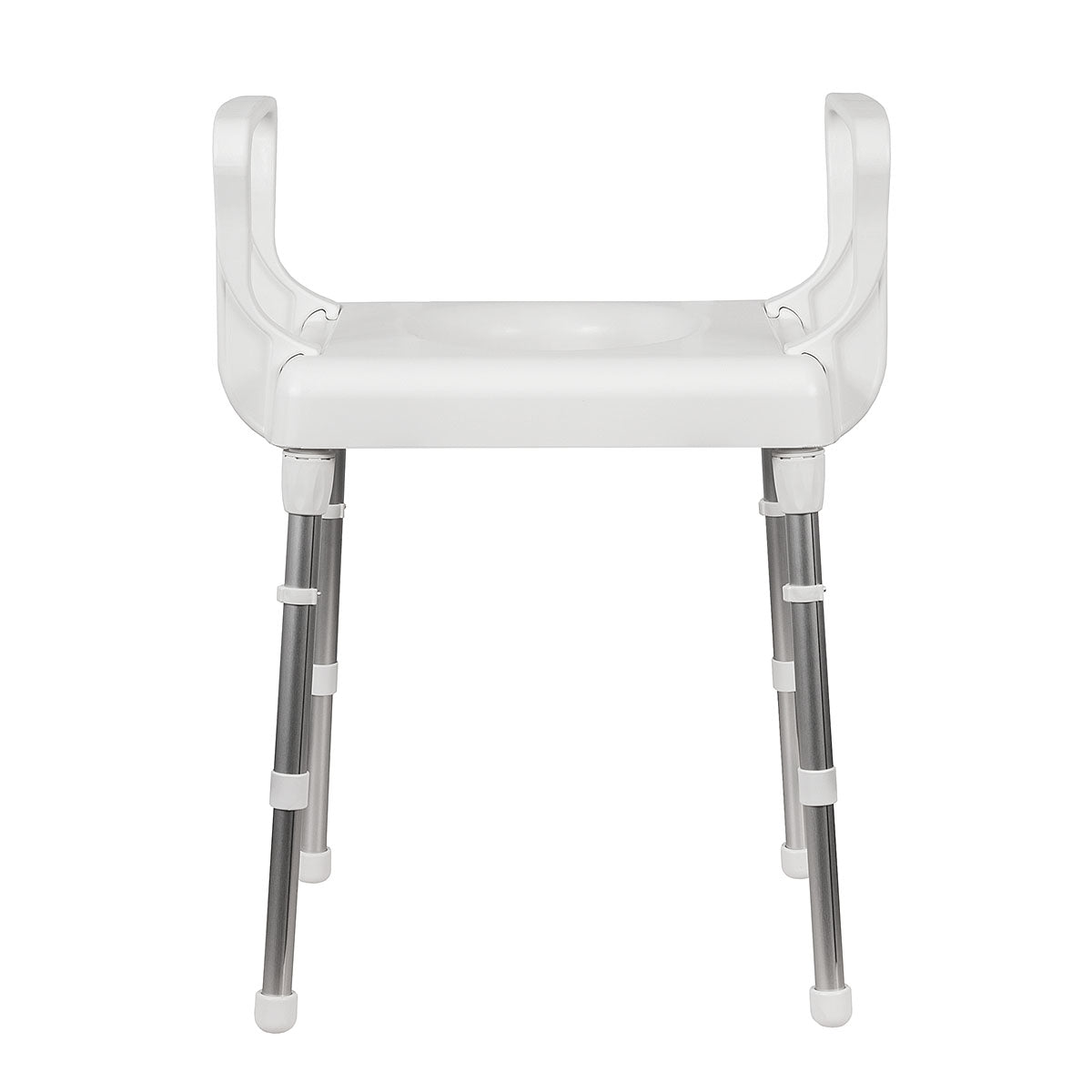Rebotec Brest Over Toilet Seat Frame - Adjustable, Lightweight & Sturdy Support for Elderly & Disabled