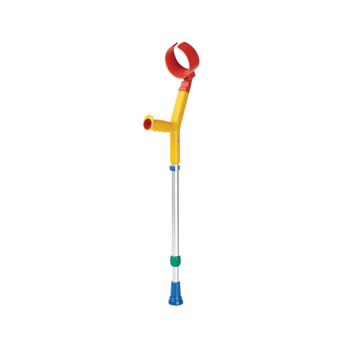 Rebotec Safe-In-Kids Adjustable Forearm Crutches for Active Kids - Ergonomic & Fun Design