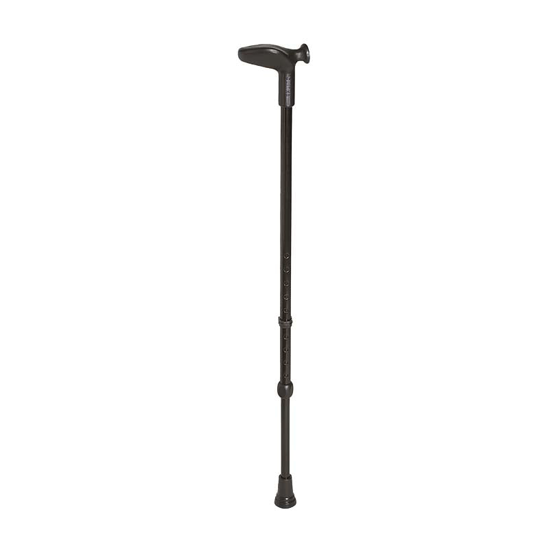 Anatomic Contoured Grip Walking Stick -  Adjustable Height, Lightweight & Sturdy