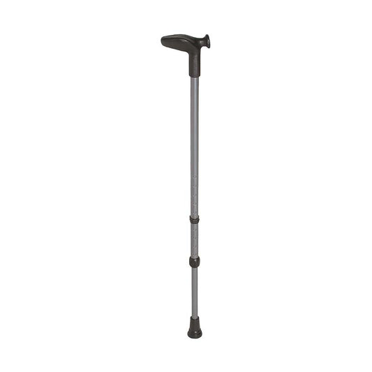 Anatomic Contoured Grip Walking Stick -  Adjustable Height, Lightweight & Sturdy