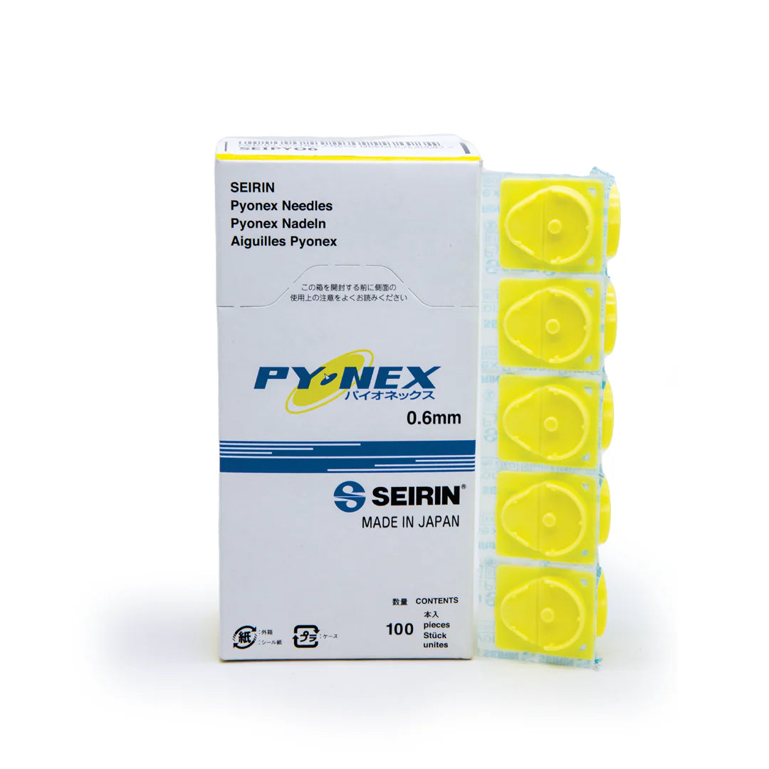 Seirin Pyonex Press Needles, Revolutionary Press Needles for Pain-Free Acupuncture and Trigger Point Therapy