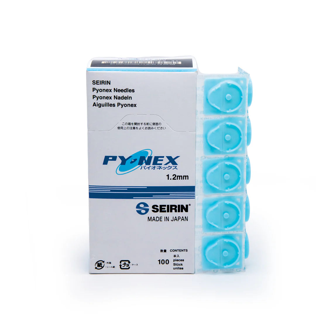 Seirin Pyonex Press Needles, Revolutionary Press Needles for Pain-Free Acupuncture and Trigger Point Therapy