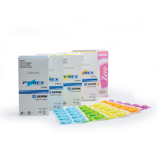 Seirin Pyonex Press Needles, Revolutionary Press Needles for Pain-Free Acupuncture and Trigger Point Therapy