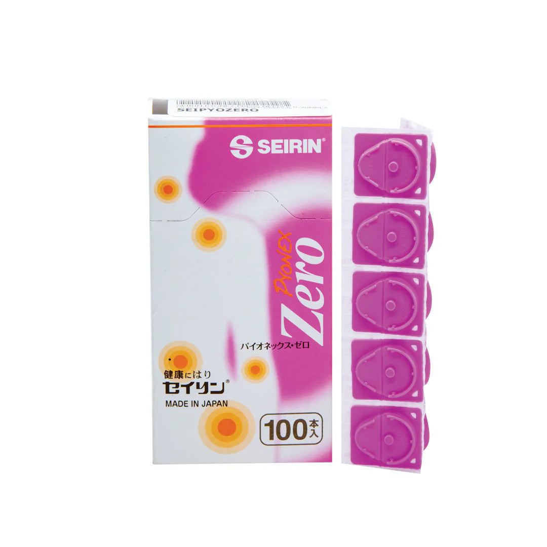 Seirin Pyonex Press Needles, Revolutionary Press Needles for Pain-Free Acupuncture and Trigger Point Therapy