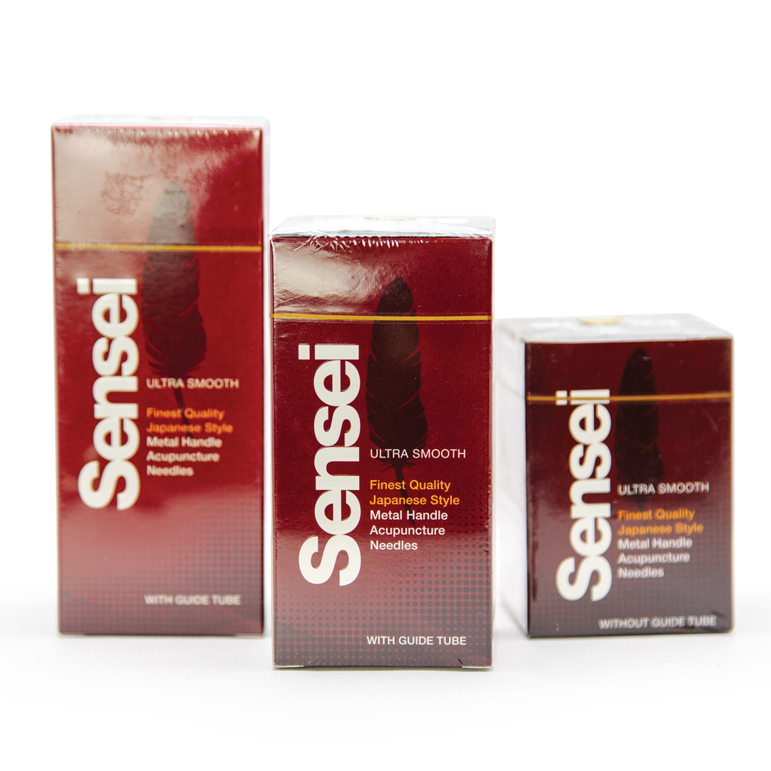 Sensei Ultra Smooth Japanese-Style Acupuncture Needles, Box of 100