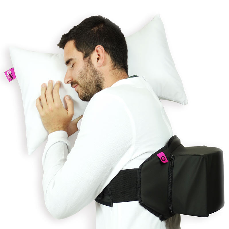 Positional therapy belt for snoring and sleep apnoea