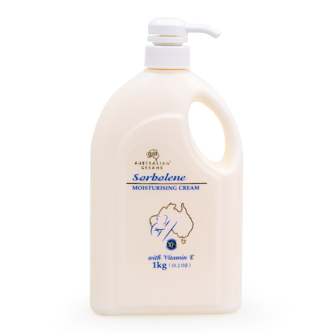 Sorbolene Moisturising Cream with Glycerin - Sensitive and Dry Skin, Australian-Made Skincare