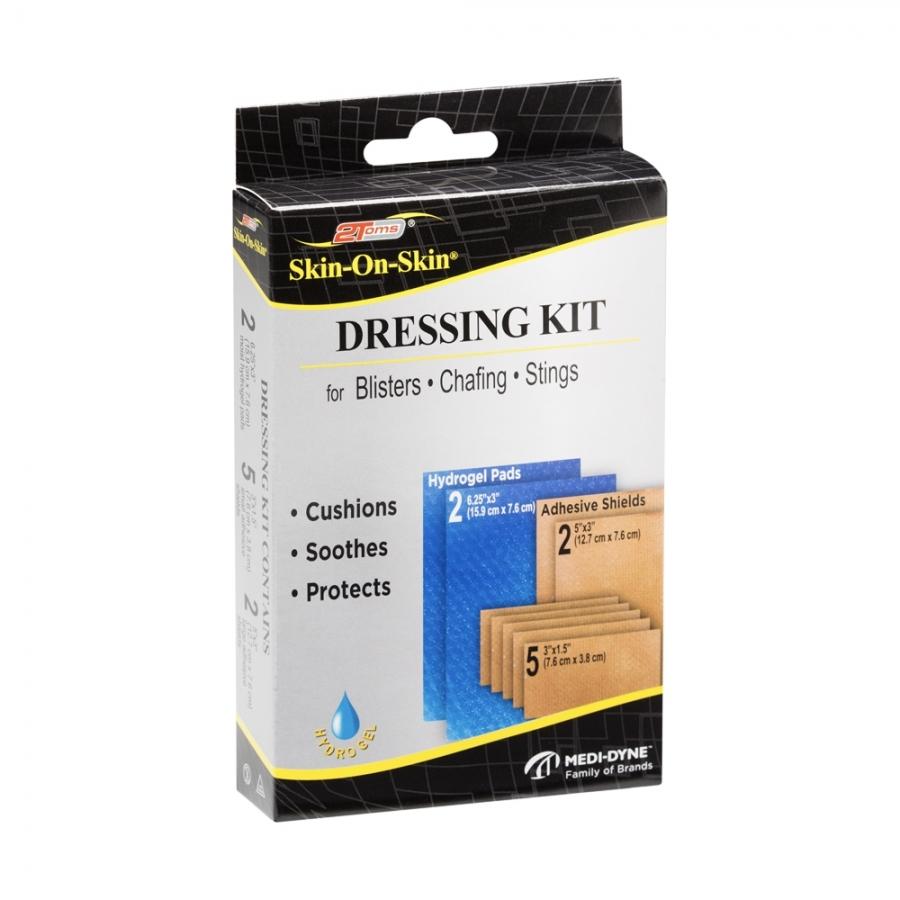 2Toms Skin-On-Skin Medical Adhesive Dressing Kit – Ideal for Blisters, Chafing & Skin Irritations – All Day Comfort