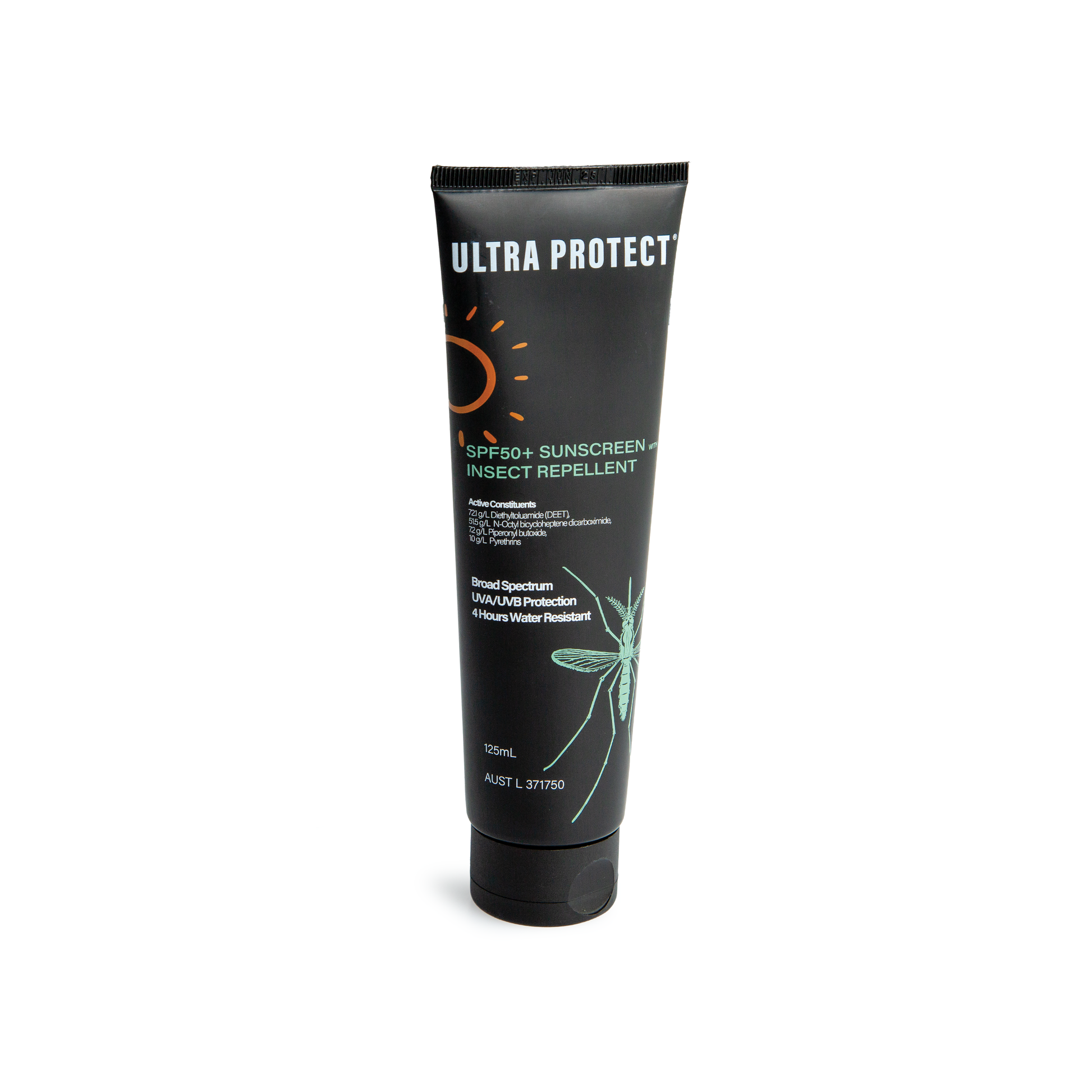 Sunscreen With Insect Repellent 125mL Tube