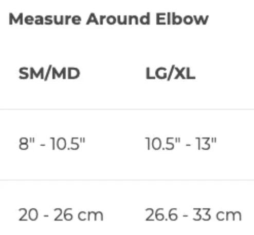 Mueller 4-Way Stretch Elbow Support with Thermo Reactive Technology - Sore and Injured Elbows