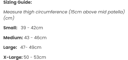 Stability Knitted Knee Support with Patella Ring