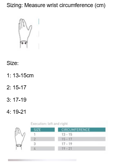 Wrist Splint low-profile support with one-hand fitting