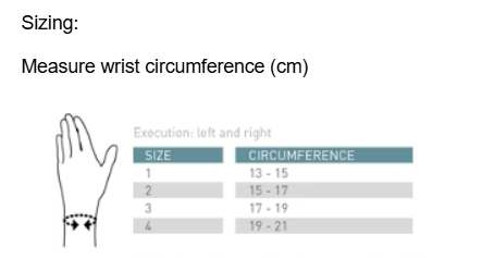 Wrist brace - slim support with adjustable compression