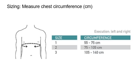 Shoulder brace with adjustable arm support and extra strap
