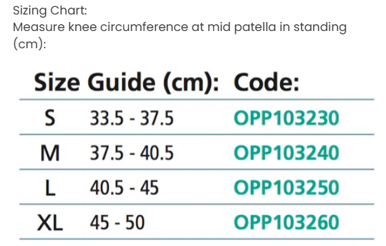 Post Operative Knee Support, Adjustable Hinged Brace