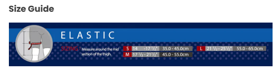 Thigh Support Compression Sleeve for Groin and Hamstring