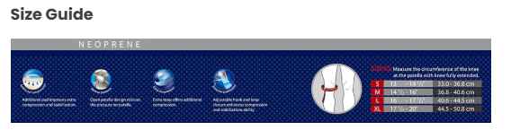 Knee stabiliser with adjustable patella strap and spiral stays