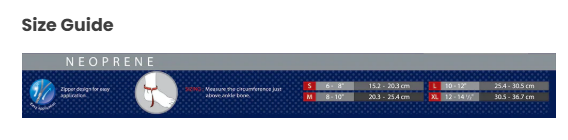 LP Support Ankle Brace with Zipper — Model 722