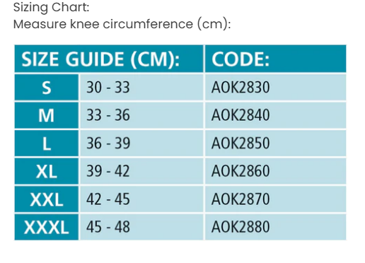 Allcare Patella Tracker K28 — Patella Stabiliser Knee Brace
