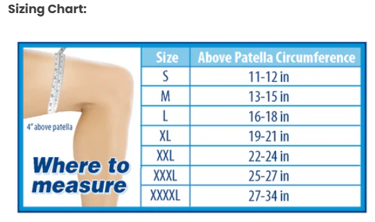 Orthosleeve KS7 Compression Knee Sleeve — Six‑Zone Support for Pain Re