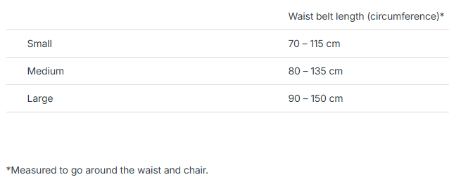 Comfortable Wheelchair Safety Belt with Padded Vest Support - Adjustable