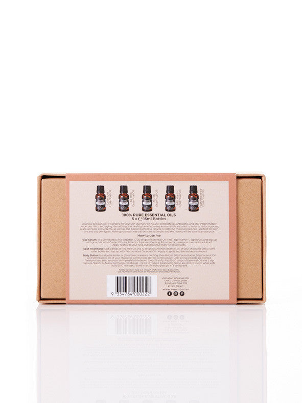 Australian Wholesale Oils Essential Oil Pack - Skin Saviour
