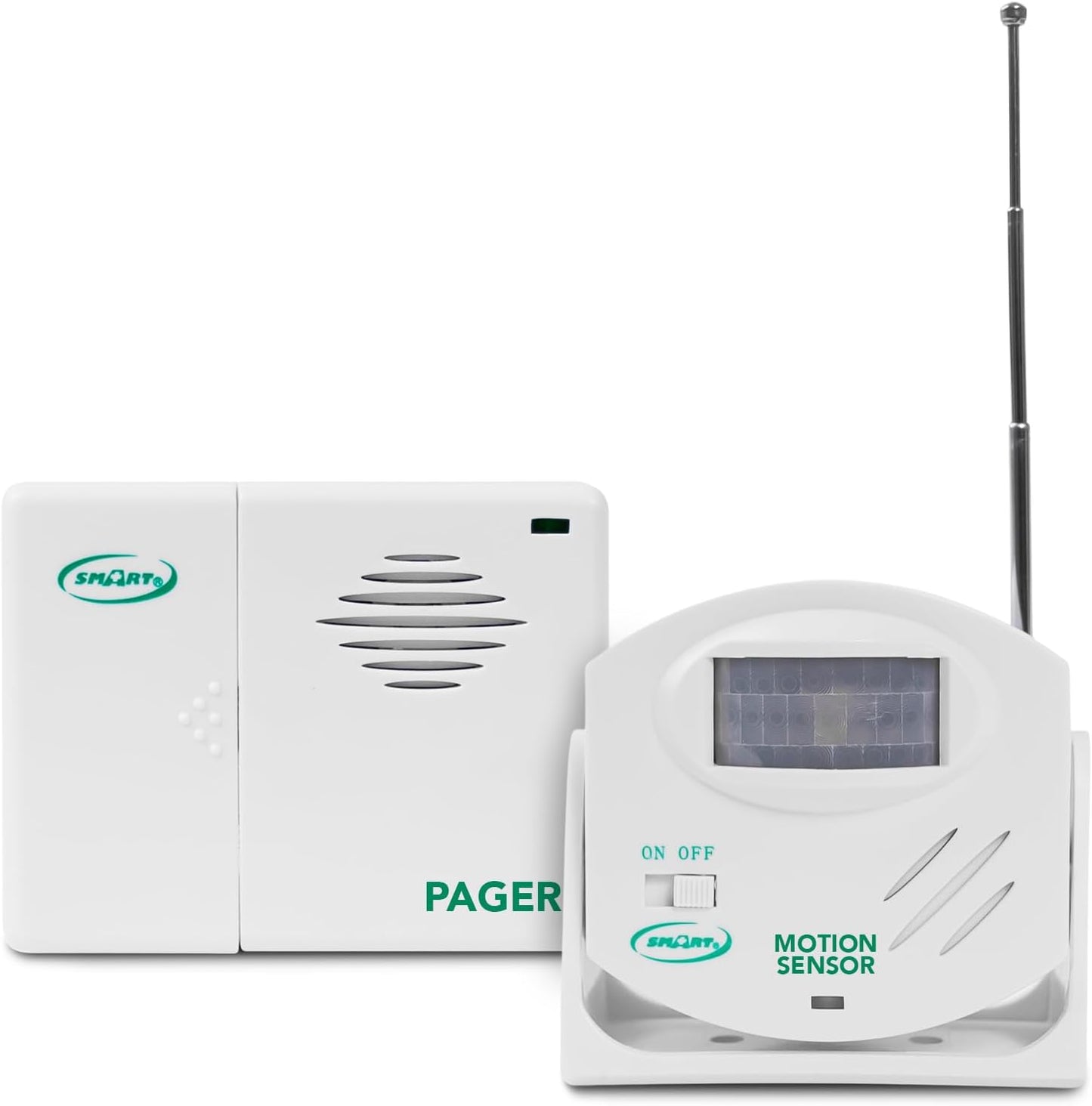 Motion sensor pager - wireless carer alert for discreet monitoring