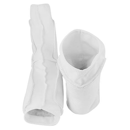 Heel protectors — stay-in-place sleeve for heel cushioning