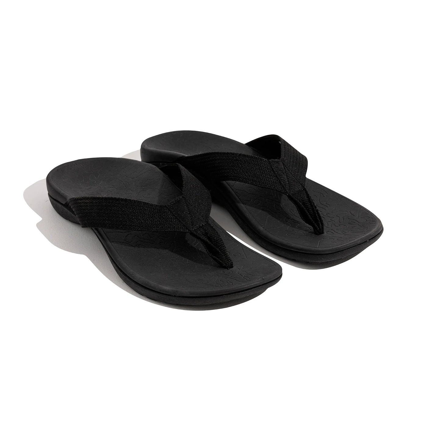 Axign Flip Flops Orthotic Thongs / Slides - Black