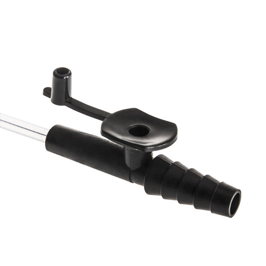 Suction catheter, open-tip with finger control