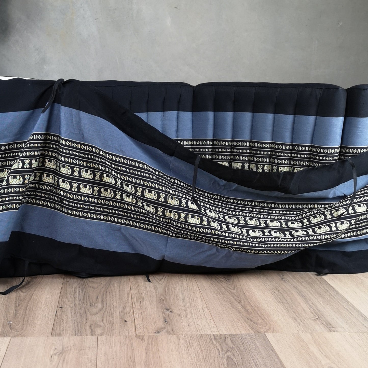 Handmade Protector Cover for Large Thai Triangle Mattress – Cotton Pillowcase for Thai Day Bed Cushion