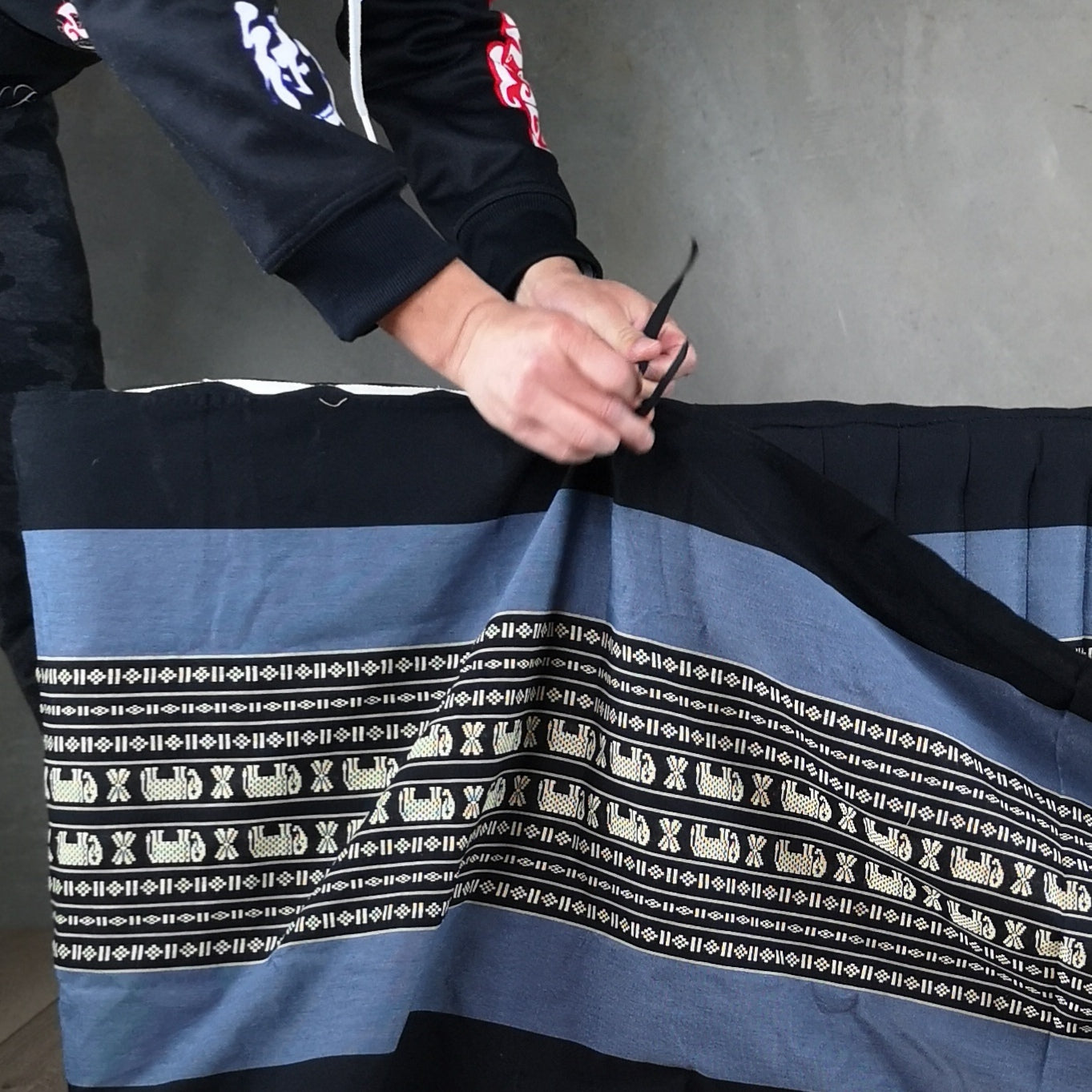 Handmade Protector Cover for Large Thai Triangle Mattress – Cotton Pillowcase for Thai Day Bed Cushion