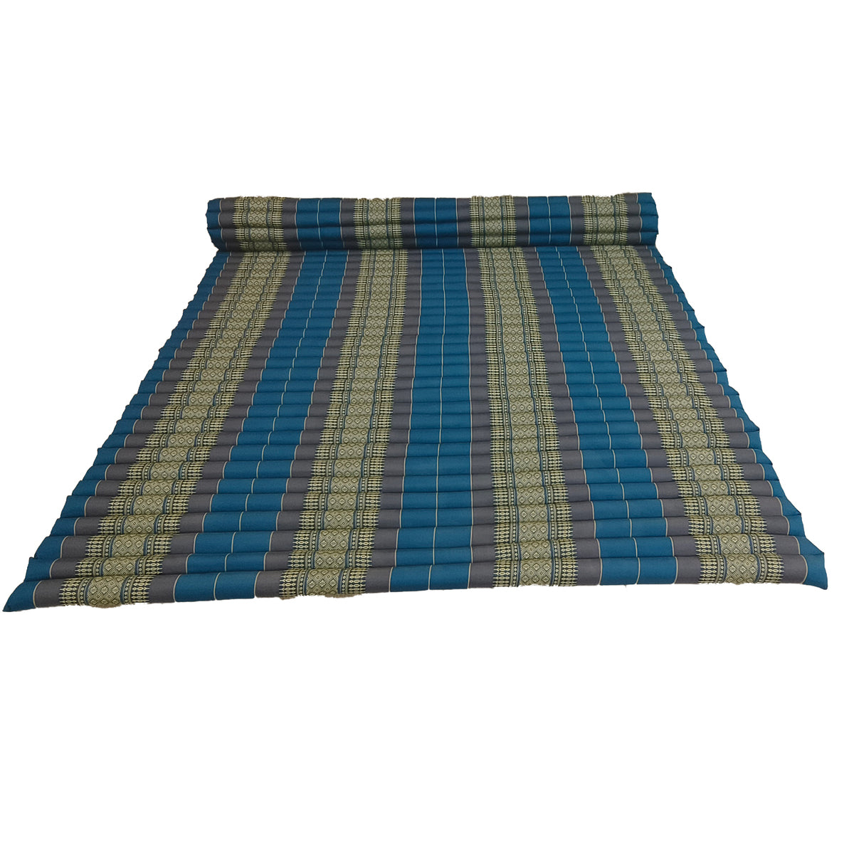 Queen Size Thai Kapok Roll Up Mattress – 200x152cm | Handmade Foldable Daybed Mat