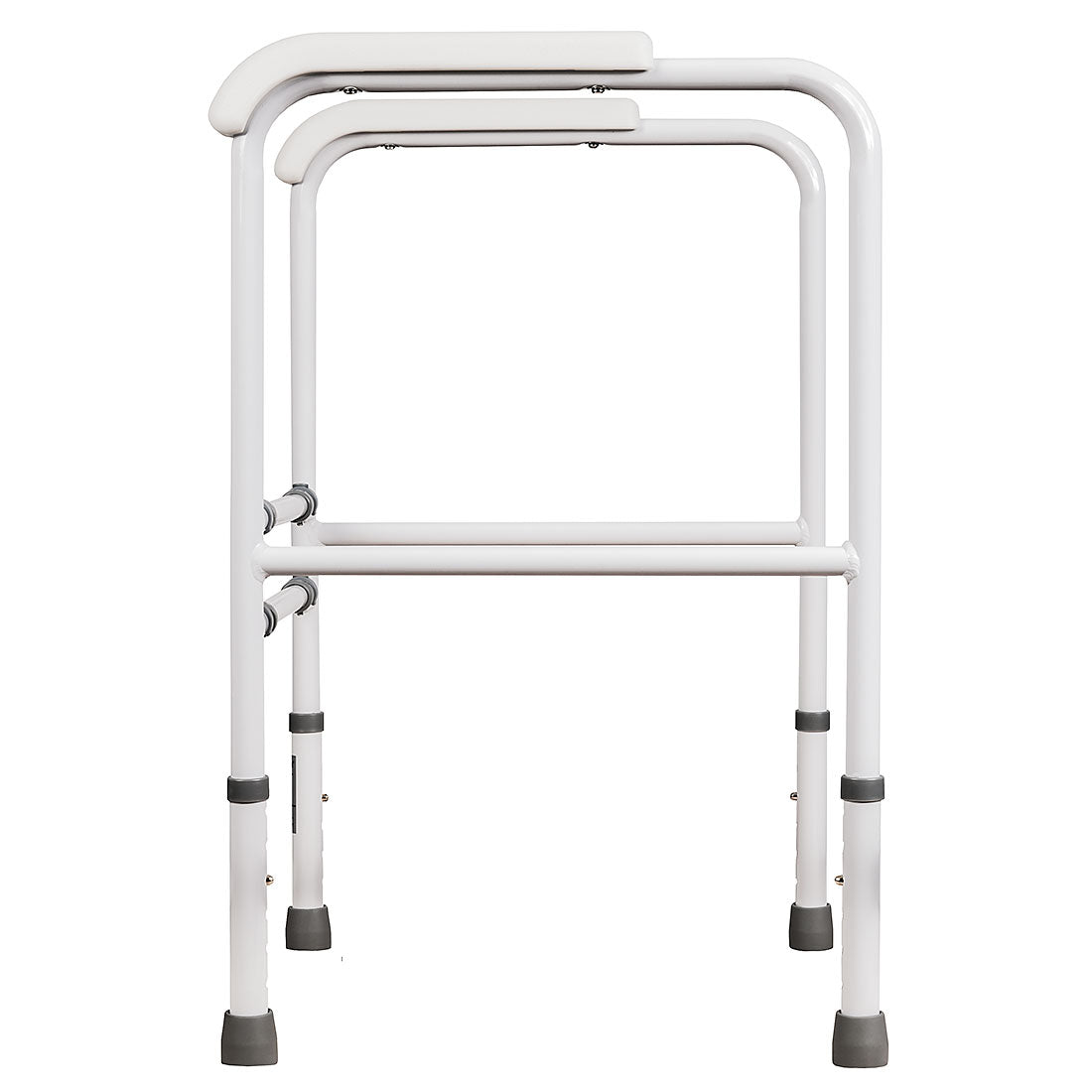 Adjustable Toilet Surround Frame with Slip-Resistant Handles - Ideal for Mobility Assistance