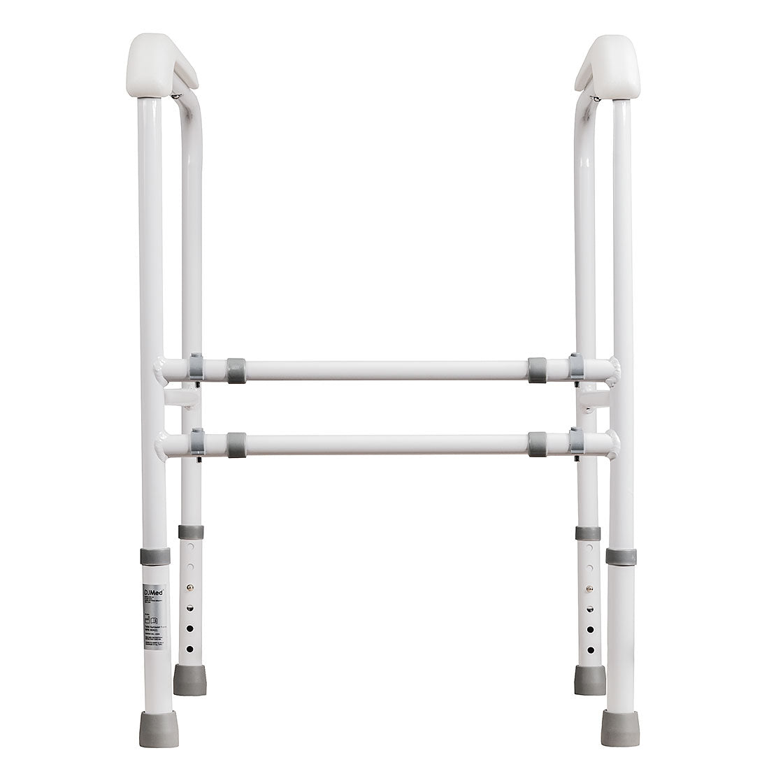 Adjustable Toilet Surround Frame with Slip-Resistant Handles - Ideal for Mobility Assistance
