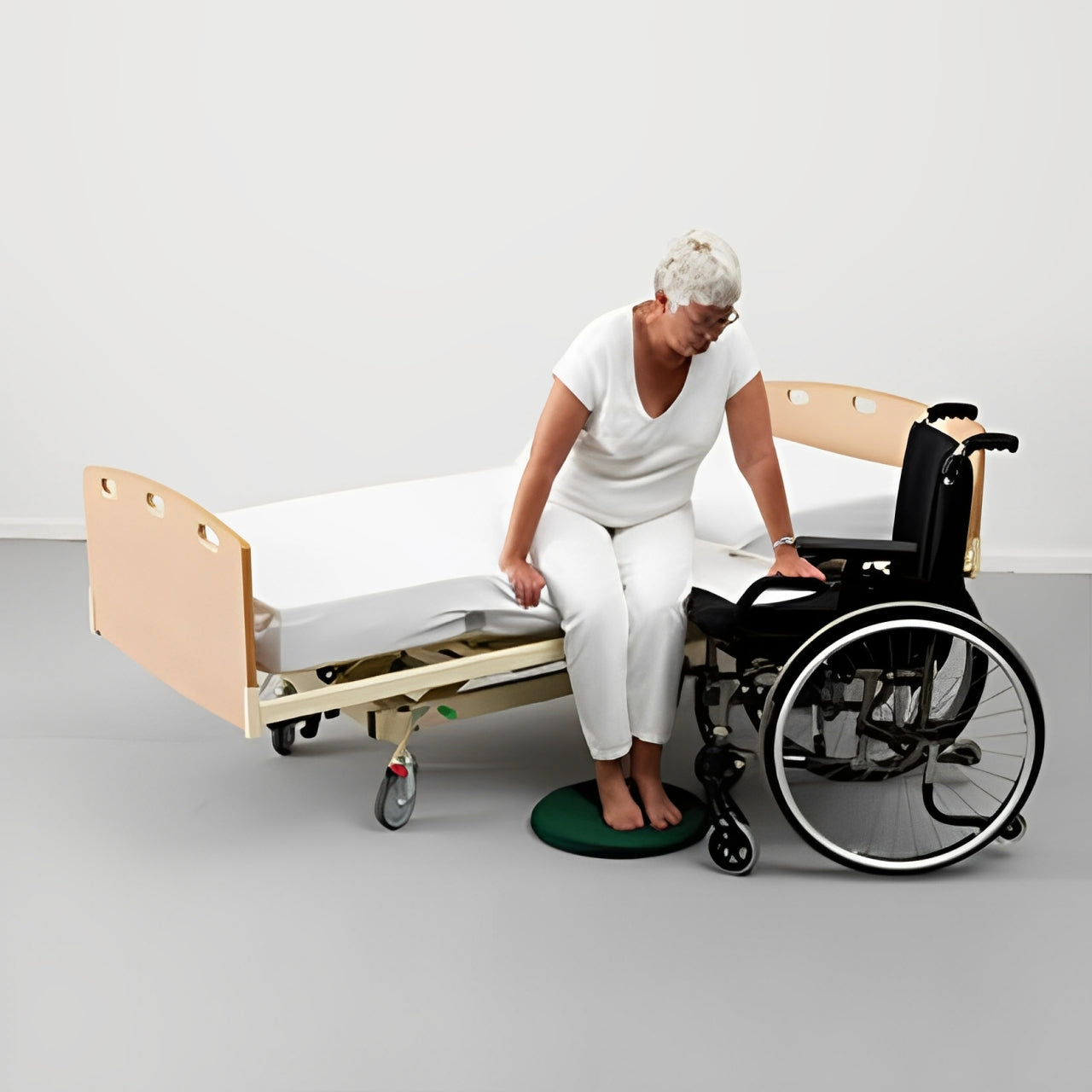 Versatile Transfer Board with Curved Design for Easy Transfers Ideal for Wheelchair, Bed, Car & More