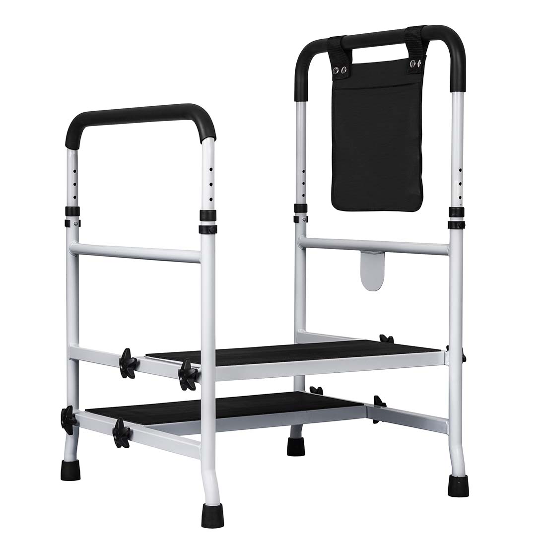Two-Step Stool with Safety Handrails – Non-Slip Steps for Stable, Confident Access