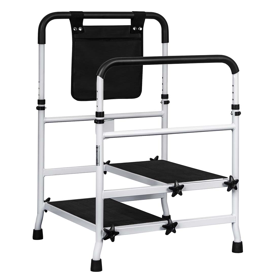 Two-Step Stool with Safety Handrails – Non-Slip Steps for Stable, Confident Access