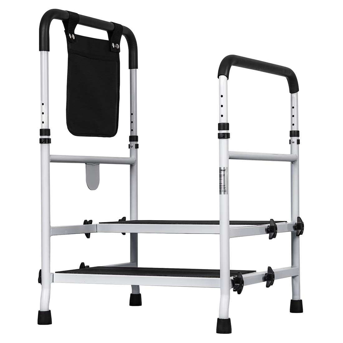 Two-Step Stool with Safety Handrails – Non-Slip Steps for Stable, Confident Access
