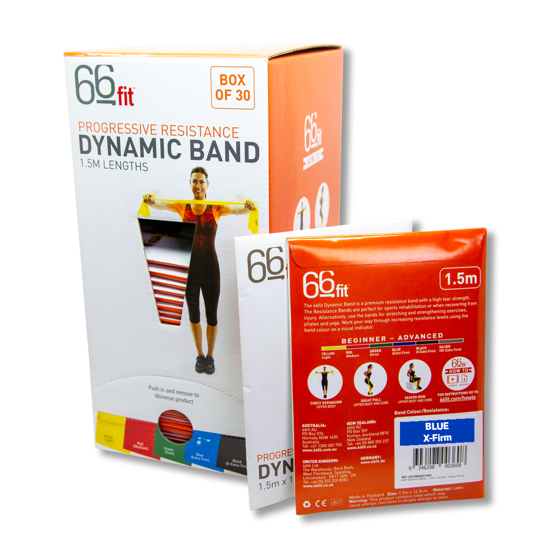Dynamic Resistance Exercise Band 1.5m High Tear Strength