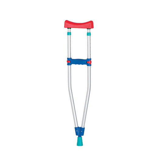 Premium Underarm Crutches Pair - Lightweight & Adjustable Support