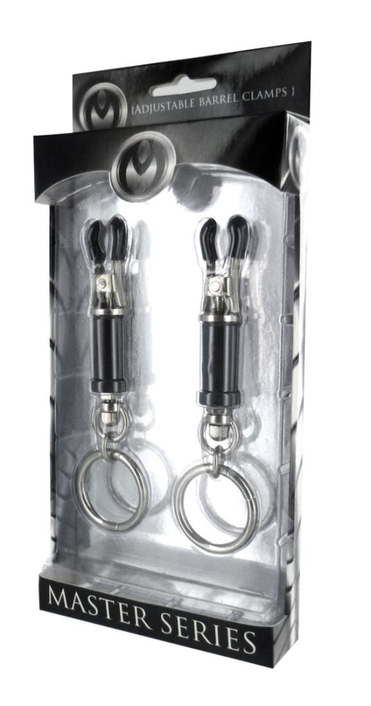 Master Series Bondage Ring Barrel Clamps