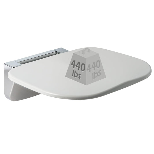 Wall Mounted Folding Shower Seat 200 kg Load-Bearing