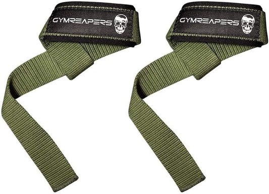 Heavy Duty Weightlifting Wrist Straps with Neoprene Padding for Deadlifts, Pull-Ups, Rows & Gym Training
