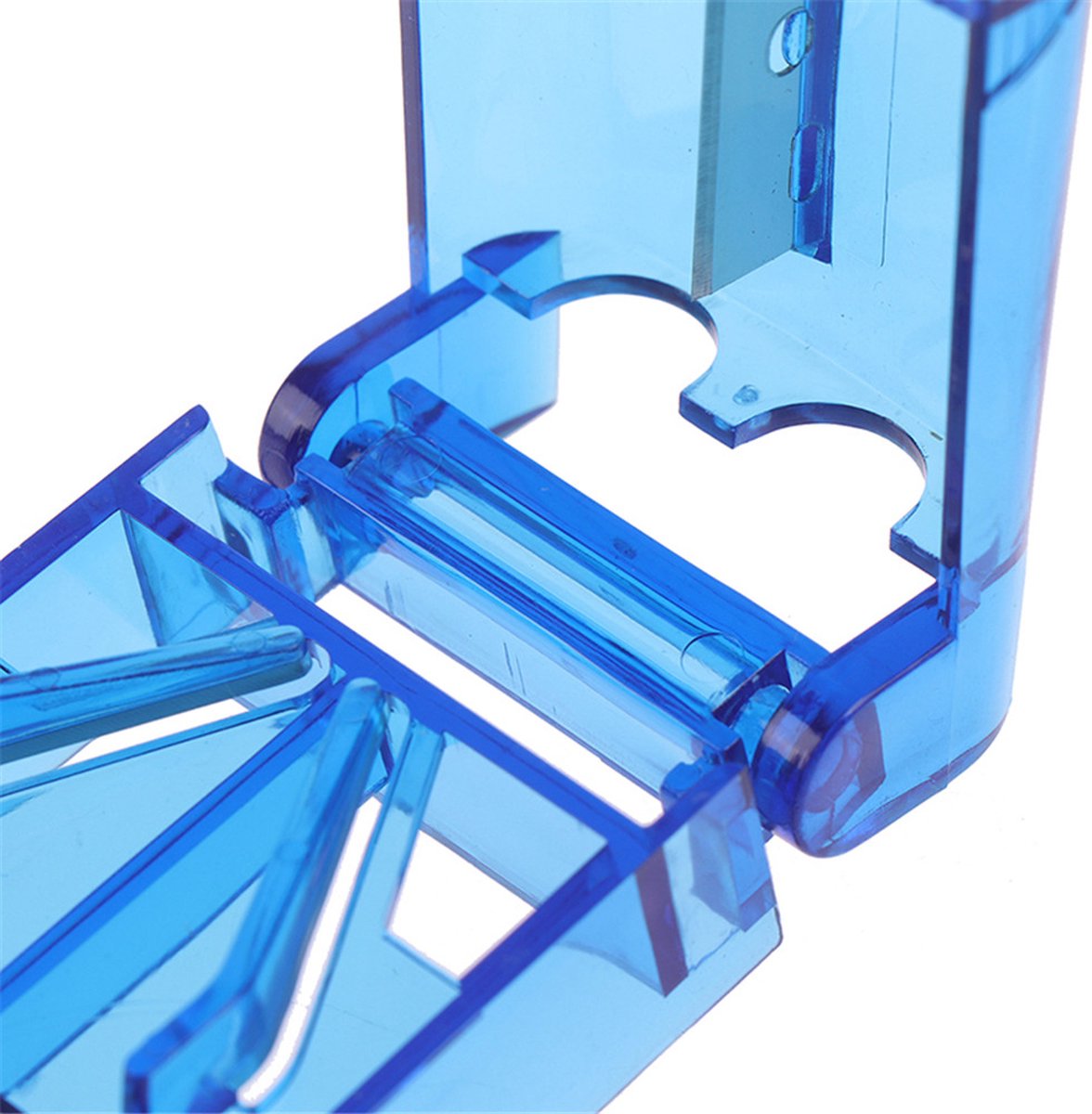 Pill Cutter | Pill Cutter | Pill Box | Pill Storage Box | Medicine Box | Blue