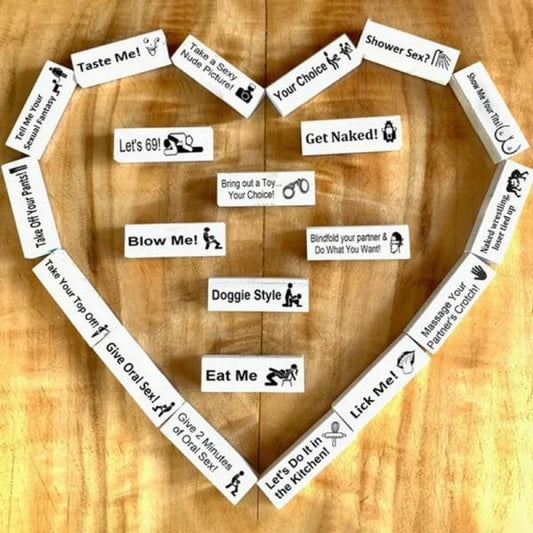 Erotic Jenga Tower Game for Couples - Adult Valentine's Day Gift