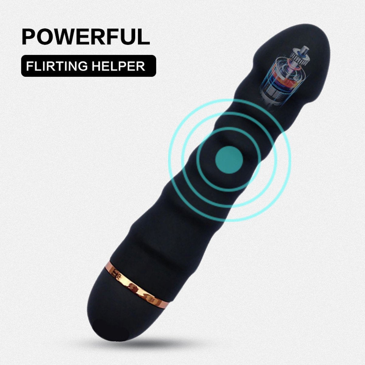 G-Spot Clitoral Vibrator - AV Massager Dildo for Women (Purple)