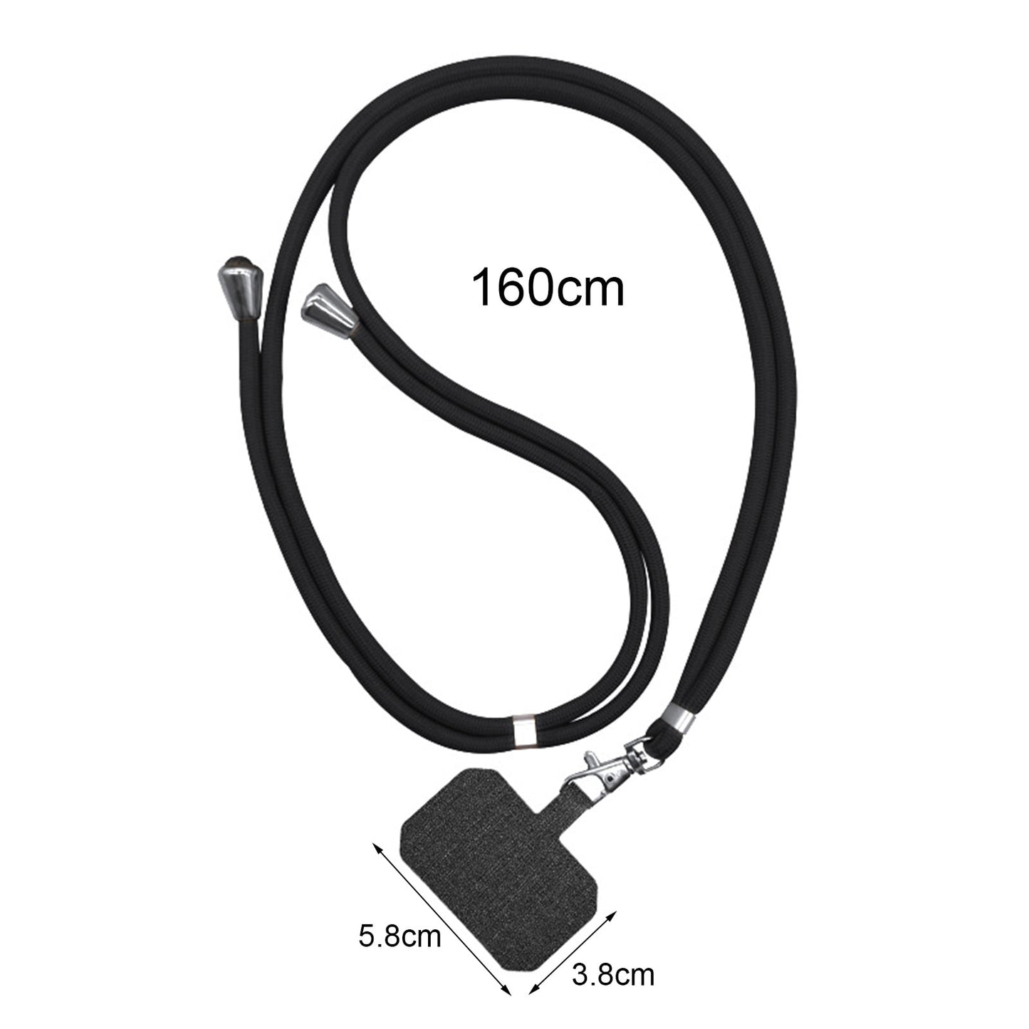 Mightlink Phone Lanyard,Universal Crossbody Cell Phone Lanyards Adjustable Shoulder Neck Straps,Cell Phone Lanyard Compatible for All Smartphones Dark Blue