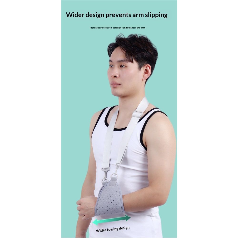 Wrist Brace with Arm Sling Adult Wrist Support Brace Belt Youth Hand Immobilizer Children Night Support to Aid Sprains Strains Tendonitis Carpal Tunnel