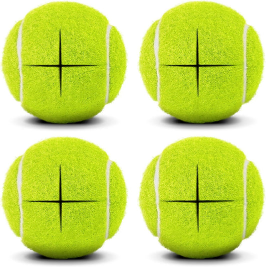 Heavy Duty Precut Tennis Balls for Walkers 4-Pack - Universal Glide Balls